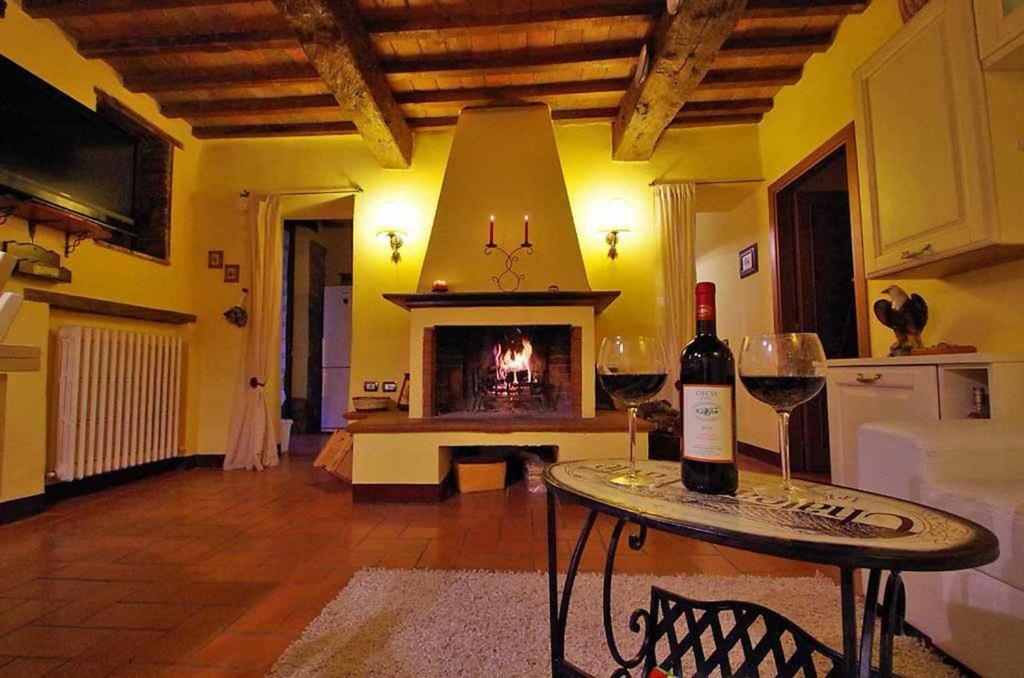 Cottage Le Ginestre Con Piscina In Val D'Orcia Radicofani Extérieur photo
